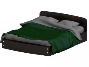 bed 3D Model