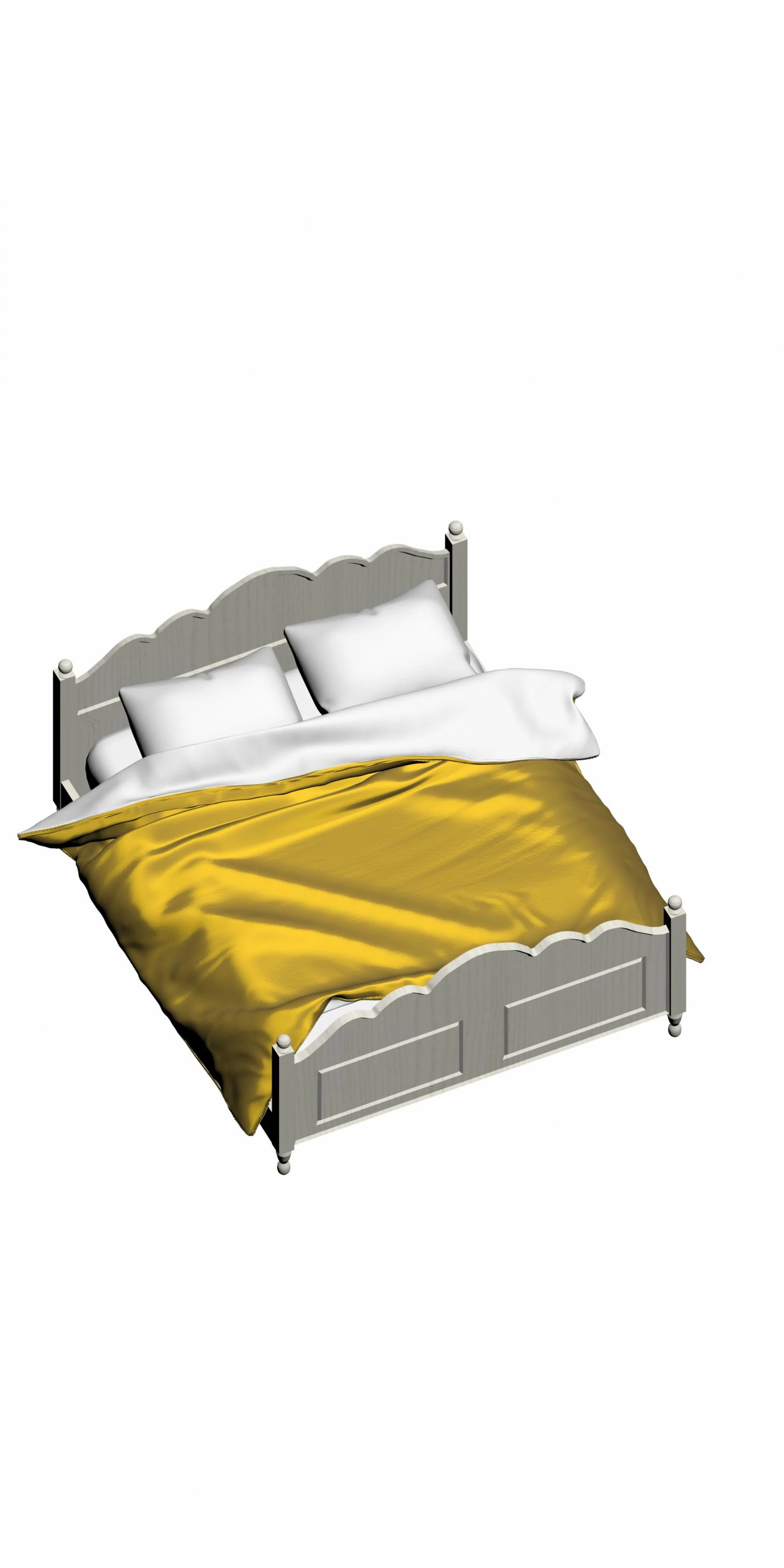 bed 3D Model .c4d .max .obj .3ds .fbx .stl .blend 