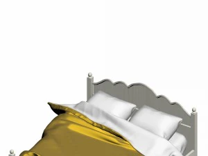 bed 3D Model