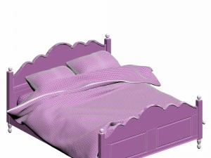 bed 3D Model
