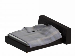 bed 3D Model