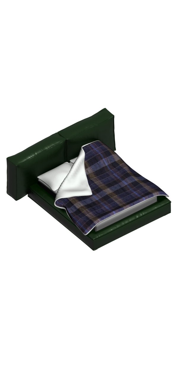 Bed 3D 模型 .c4d .max .obj .3ds .fbx .stl .blend 