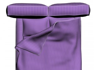 Bed 3D 模型