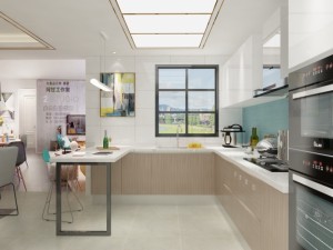 modern kitchen 3D मॉडल