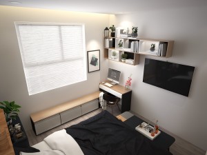 bedroom interior vol 2 vr 3D Model