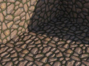 paving stone material CG Textures