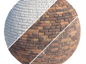 old brick wall material CG Textures