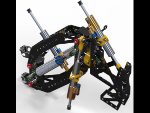 影院稳定器支架 3D 模型