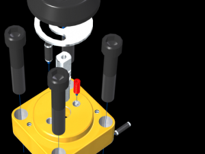 10000 psi high pressure valve 3D मॉडल