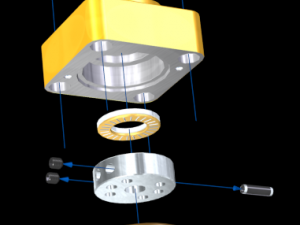 10000 psi high pressure valve 3D मॉडल