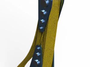 spiral pulley hoist system belt 3D Model