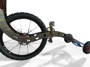 half-bike Modelo 3D