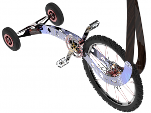 half-bike 3D Model