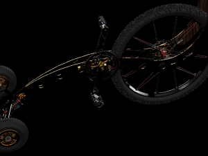 half-bike 3D Model