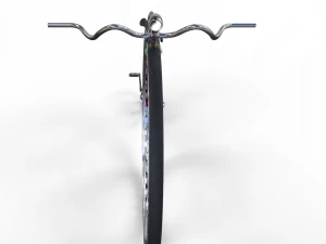 vecchia bici moderna Modello 3D