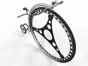 modern old-bike Modelo 3D