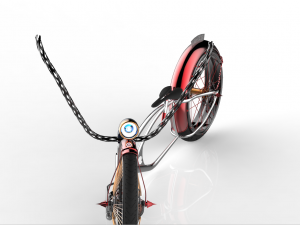 u-bike design low rider bike 3D Model