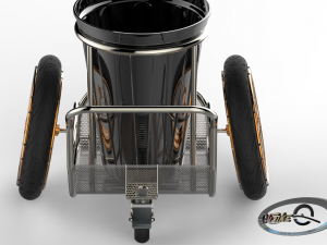 manual garbage container deluxe 3D Model