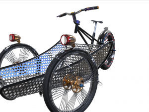 cargo bike 3D मॉडल