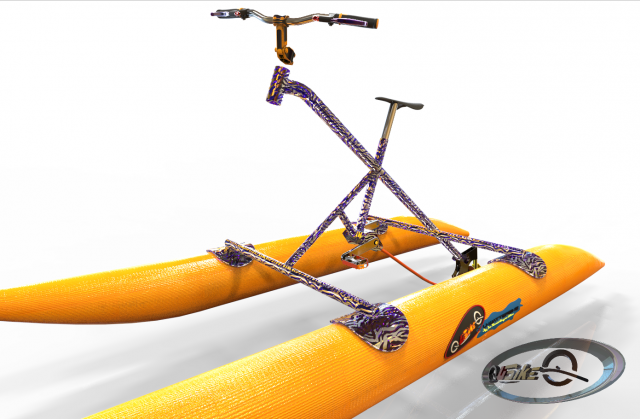 u-watter bike 3D मॉडल .c4d .max .obj .3ds .fbx .stl .blend 