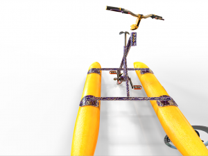u-watter bike 3D मॉडल