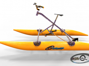 u-watter bike 3D मॉडल
