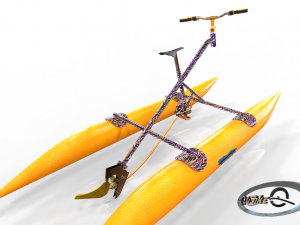 u-watter bike 3D मॉडल