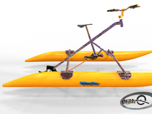 u-watter bike 3D मॉडल