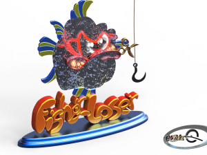 funny trophy 3D Model