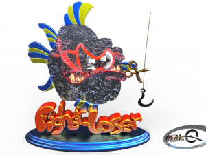 funny trophy 3D Model