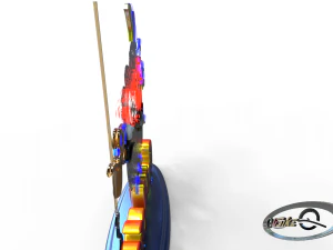 有趣的奖杯 3D 模型