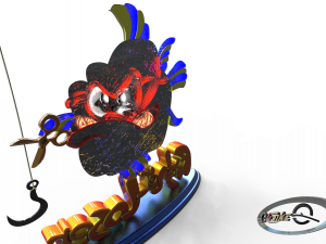 funny trophy 3D Model
