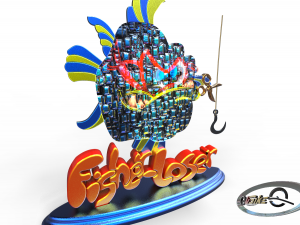 funny trophy 3D Model