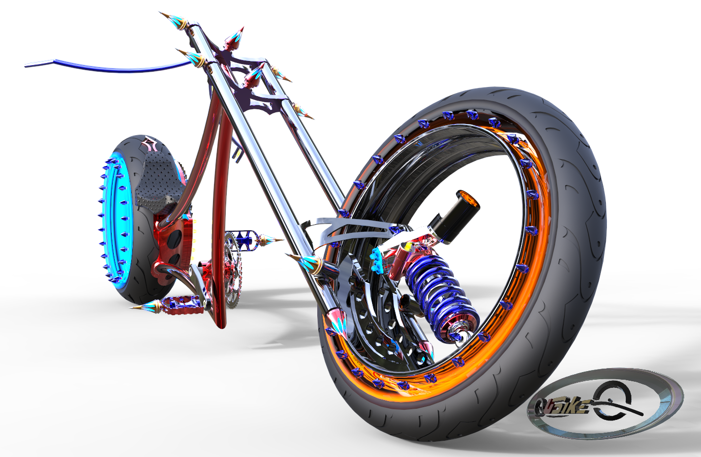 chopper bicycle wheels