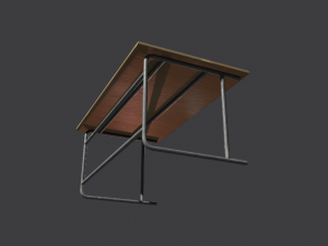 school desk 3D Модель