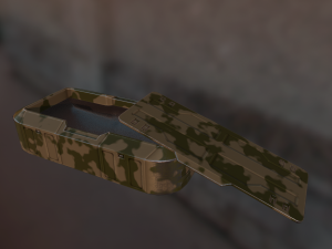 sci fi container Modelo 3D