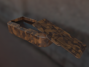 sci fi container Modelo 3D