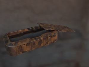 sci fi container Modelo 3D