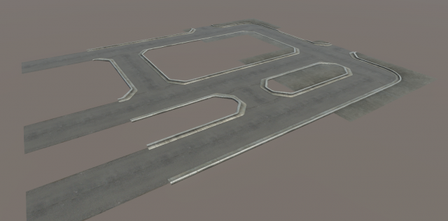 road tiles 3D मॉडल .c4d .max .obj .3ds .fbx .stl .blend 