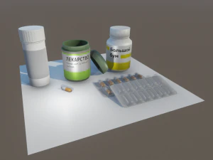 healing stuff 3D Model