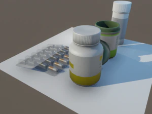 healing stuff 3D Model