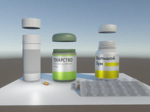healing stuff 3D Model