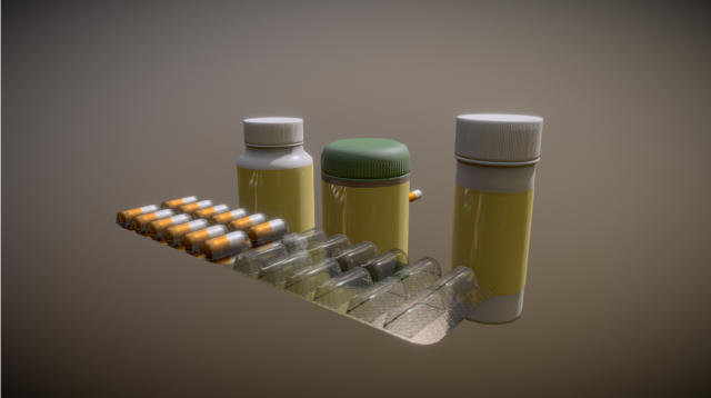 healing stuff Model 3D .c4d .max .obj .3ds .fbx .stl .blend 