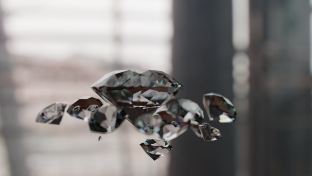 realistic prism material 3D Model .c4d .max .obj .3ds .fbx .stl .blend 