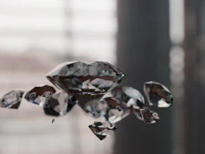 realistic prism material 3D Model