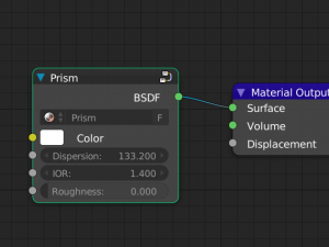 realistic prism material 3D Model