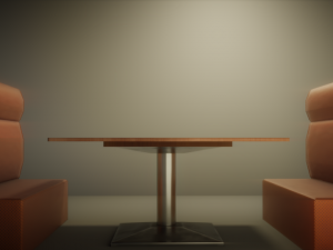 bistro place 3D मॉडल