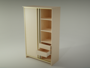 sliding wardrobe 3D Model