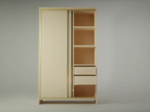 sliding wardrobe 3D Model