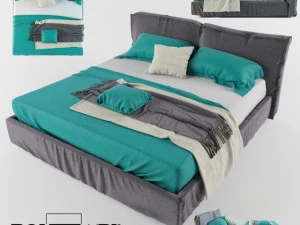 ł&oacute;żko Bontempi Model 3D